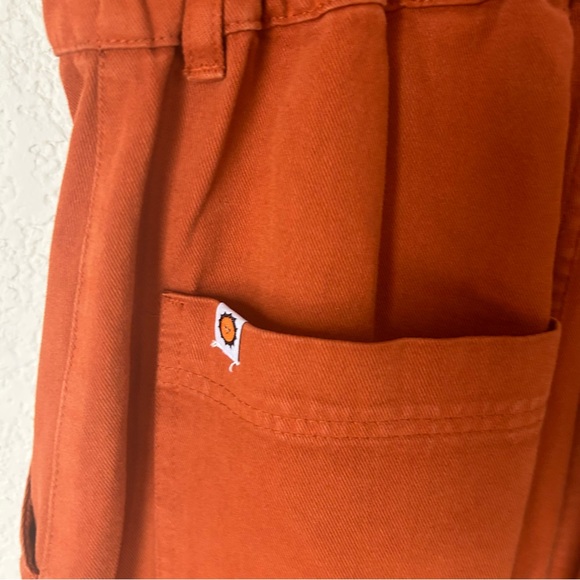 Big Bud Press SHORT SLEEVE JUMPSUIT - BURNT TERRACOTTA - Picture 9 of 9